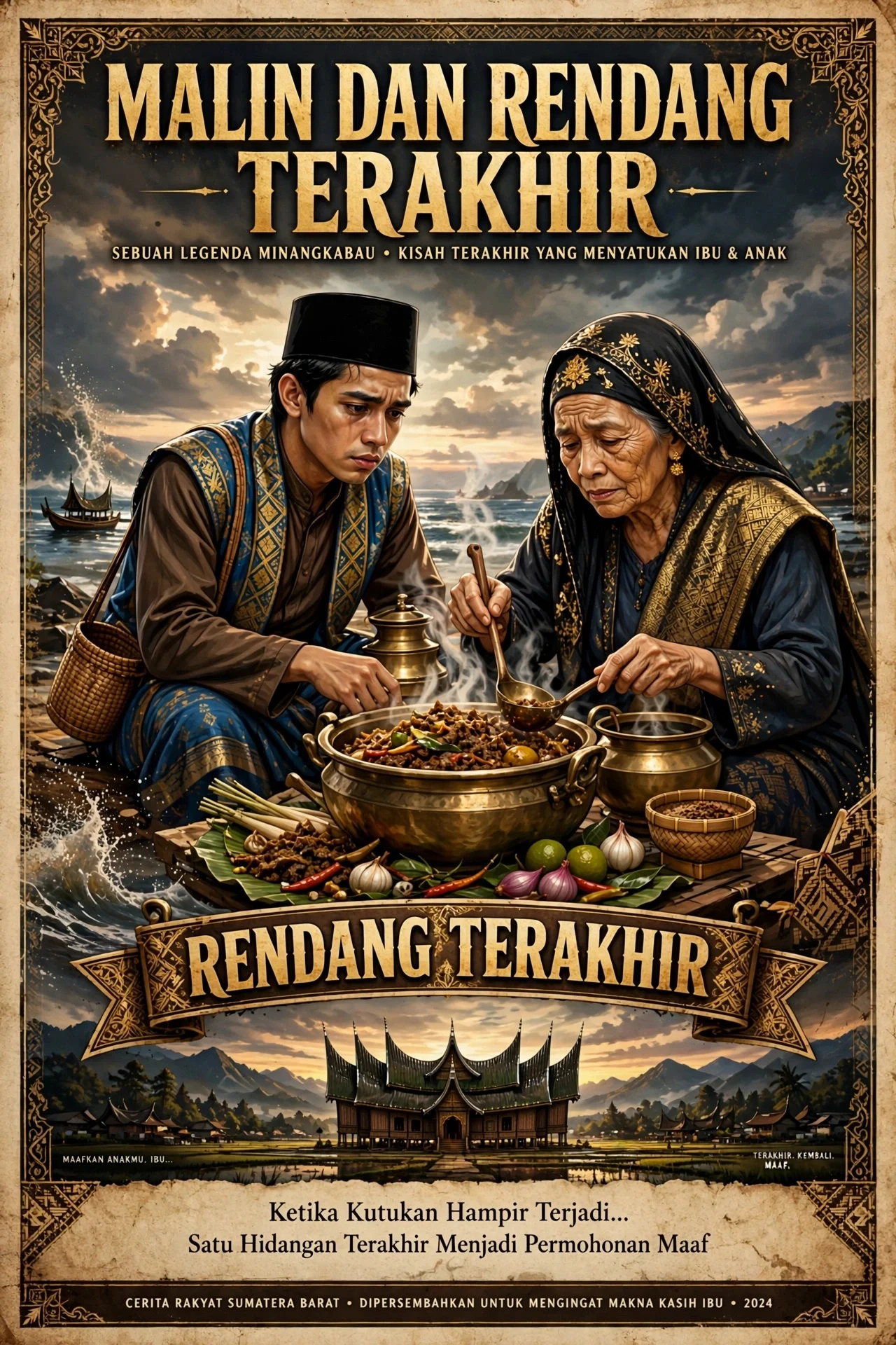 Malin dan rendang tehakir